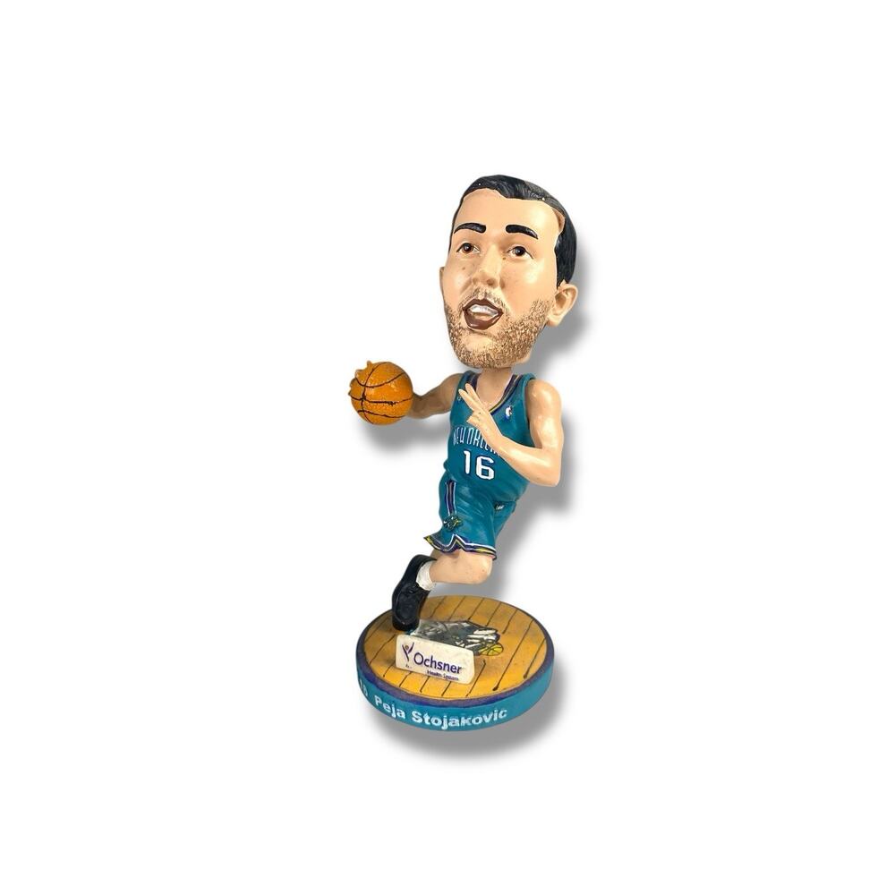 Peja Stojakovic New Orleans Hornets Bobblehead Great Collectible READ - Picture 3 of 5